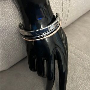 NWOT Macy's Silver Adjustable Bracelet